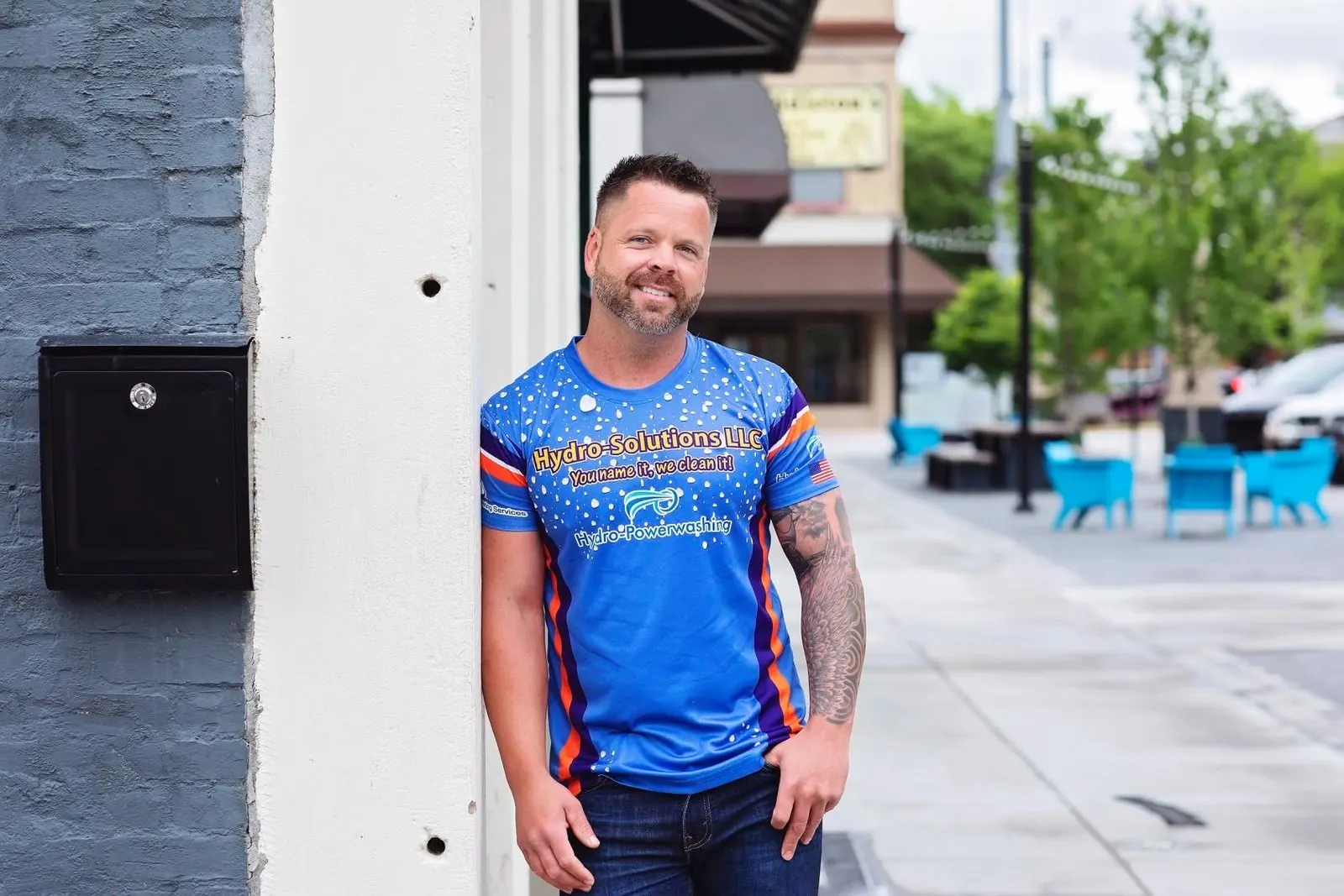 Sam Robinson, owner of Hydro Solutions LLC